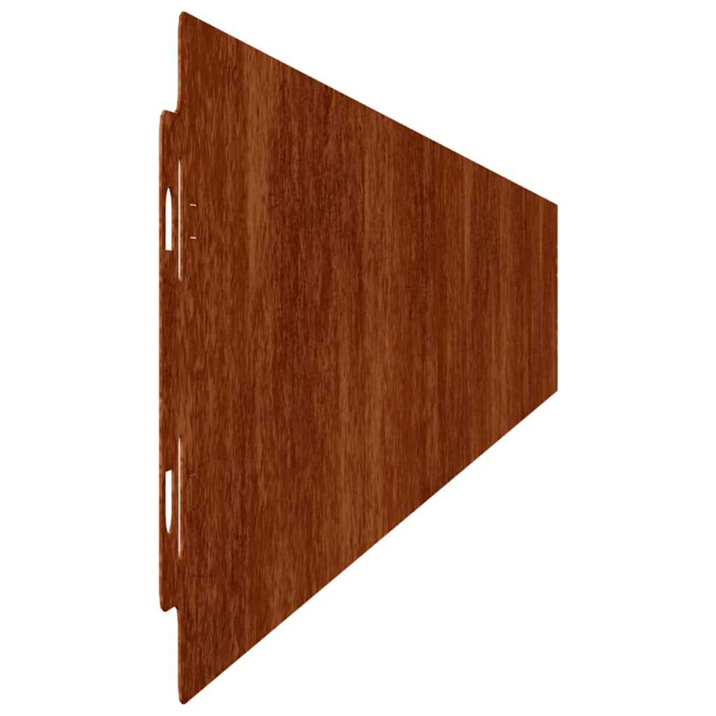 Bordure per Prato 10 pz 10x103 cm Flessibili in Acciaio Corten | homemem39
