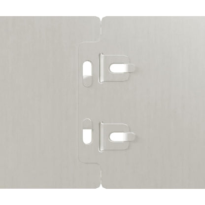 Bordure per Prato 50 pz 10x103 cm Flessibili in Acciaio Corten | homemem39