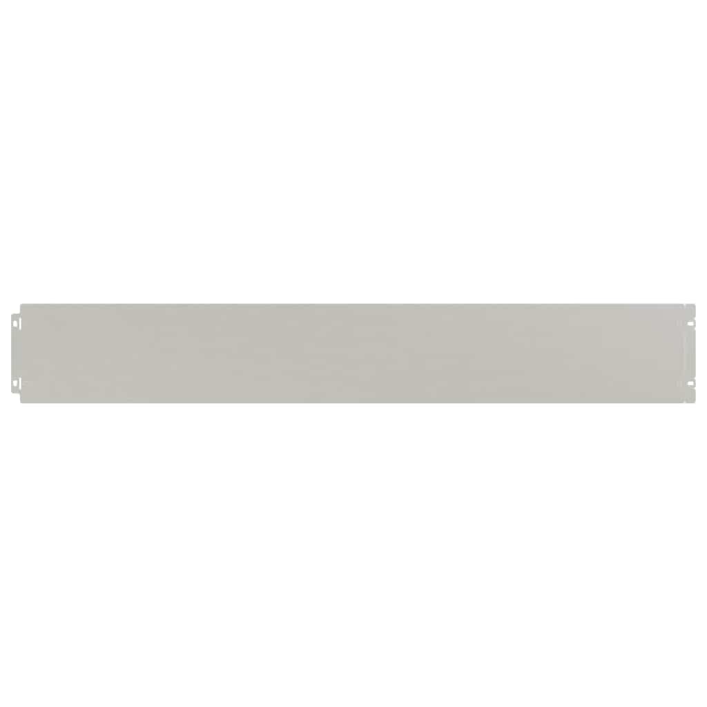 Bordure per Prato 10 pz 15x103 cm Flessibili in Acciaio Corten | homemem39