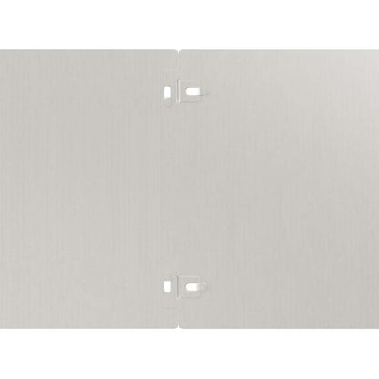 Bordure per Prato 10 pz 20x103 cm Flessibili in Acciaio Corten | homemem39