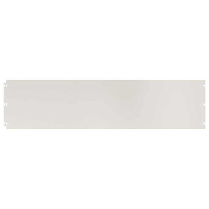 Bordure per Prato 10 pz 25x103 cm Flessibili in Acciaio Corten | homemem39