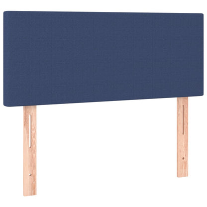 Testiera Blu 90x5x78/88 cm in Tessuto | homemem39