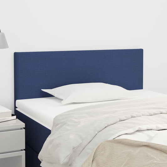 Testiera Blu 90x5x78/88 cm in Tessuto - homemem39