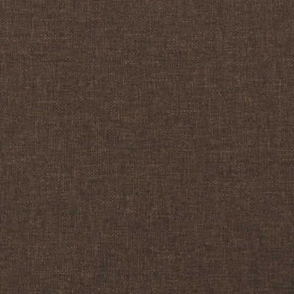 Testiera Marrone Scuro 200x5x78/88 cm in Tessuto | homemem39