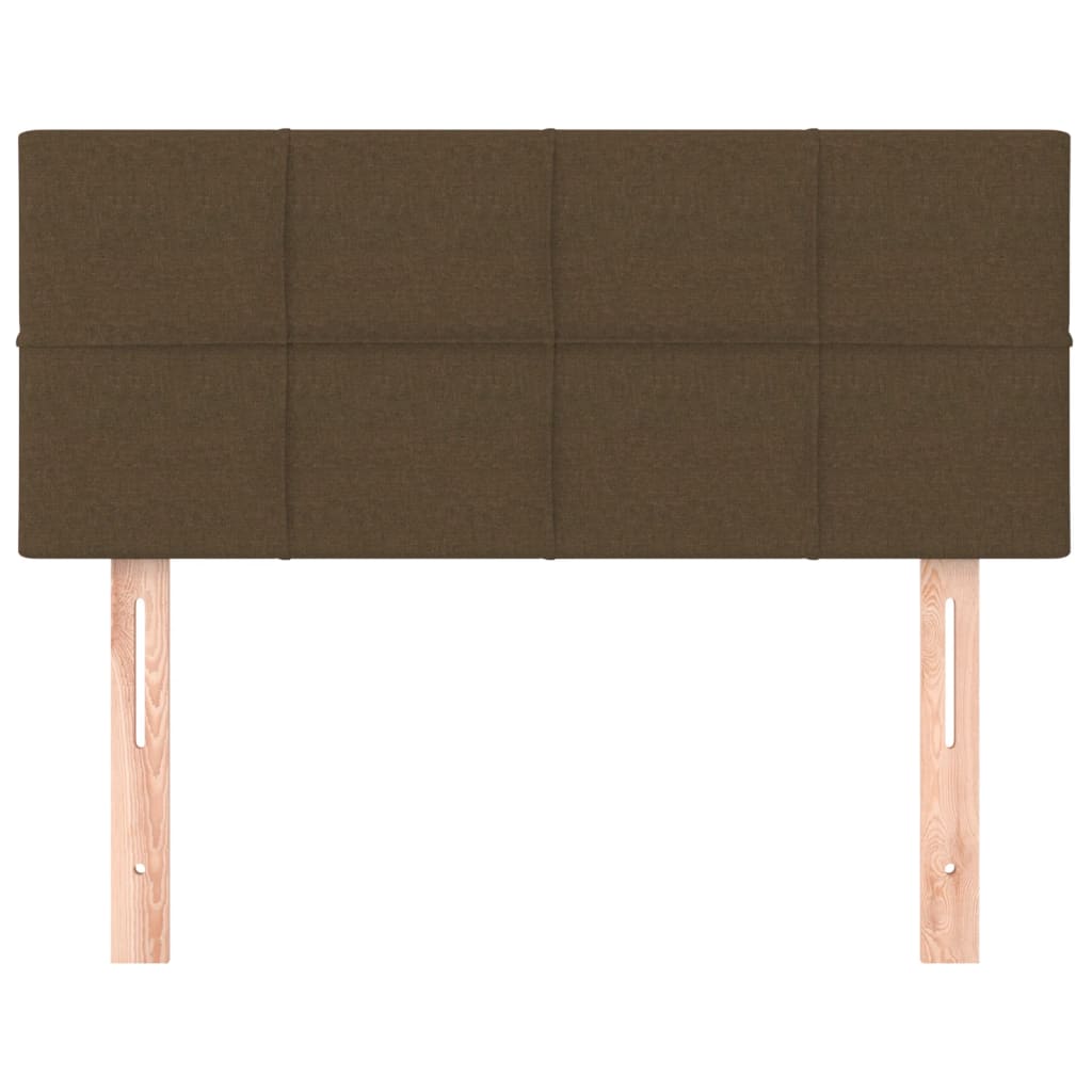 Testiera Marrone Scuro 80x5x78/88 cm in Tessuto | homemem39