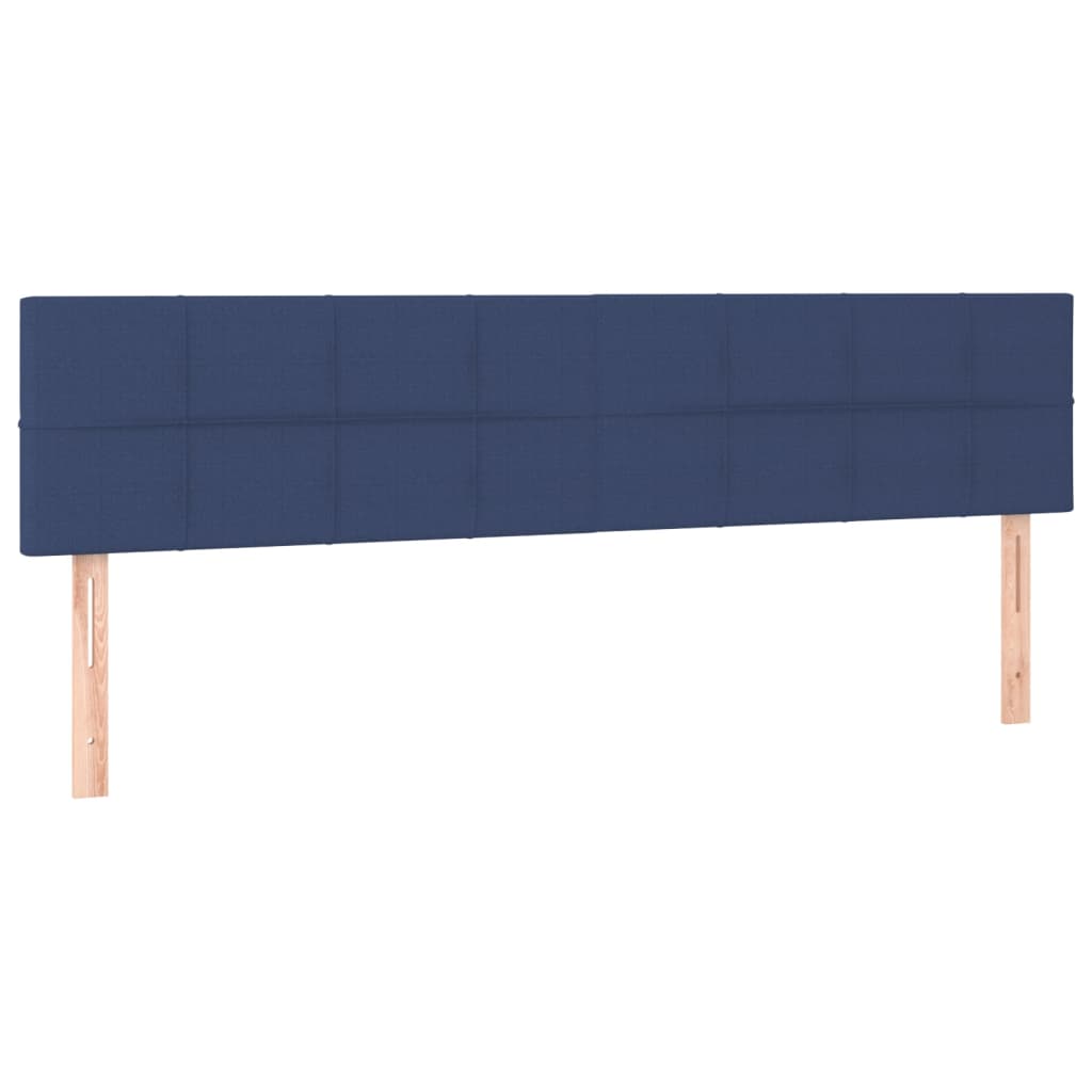 Testiera Blu 160x5x78/88 cm in Tessuto | homemem39