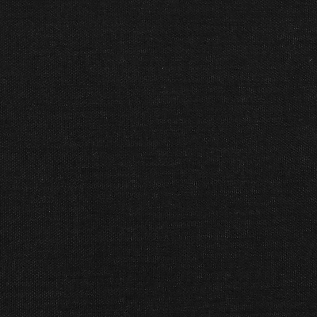 Testiera Nera 80x5x78/88 cm in Tessuto | homemem39