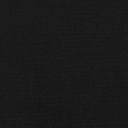 Testiera Nera 80x5x78/88 cm in Tessuto | homemem39