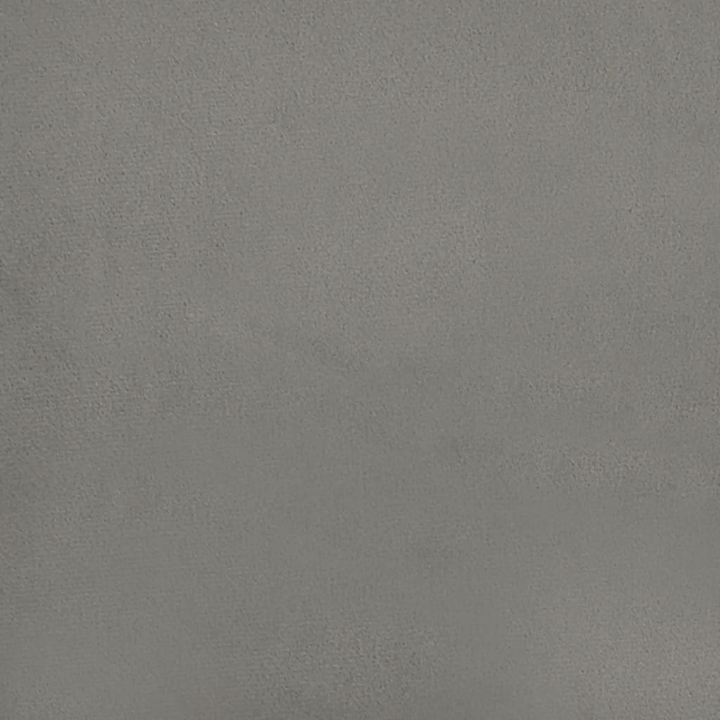 Testiera Grigio Chiaro 80x5x78/88 cm in Velluto | homemem39