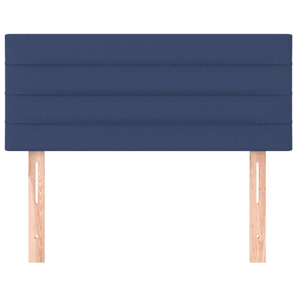 Testiera Blu 90x5x78/88 cm in Tessuto - homemem39