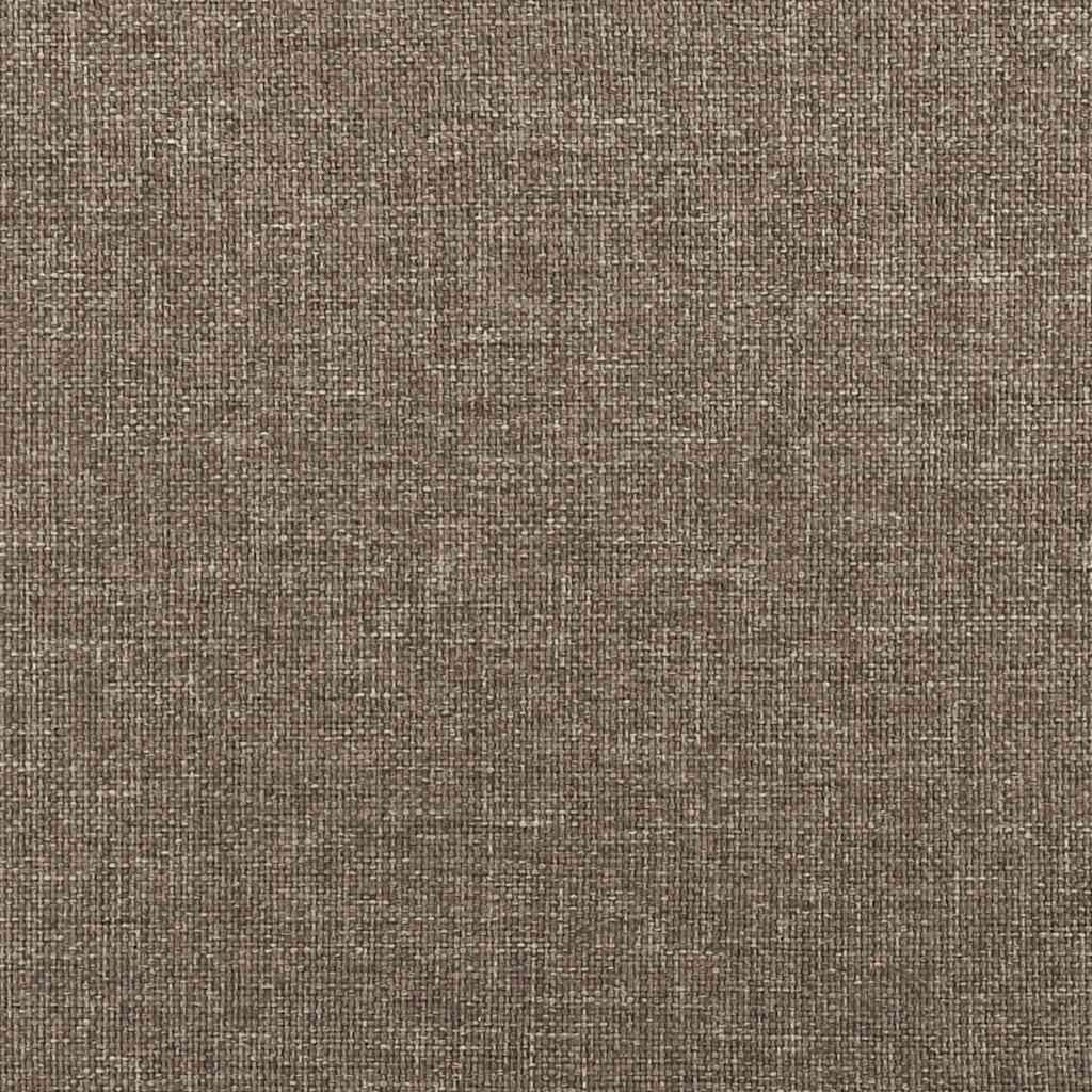 Testiera Tortora 144x5x78/88 cm in Tessuto | homemem39