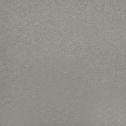 Testiera Grigio Chiaro 144x5x78/88 cm in Velluto | homemem39