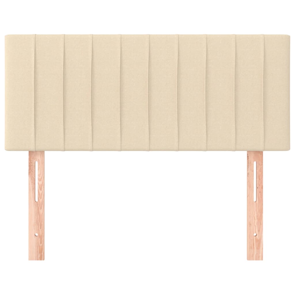 Testiera Crema 80x5x78/88 cm in Tessuto - homemem39