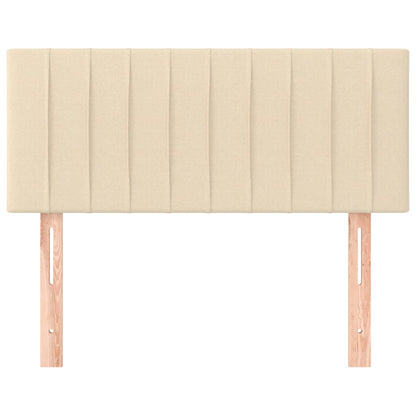 Testiera Crema 90x5x78/88 cm in Tessuto - homemem39