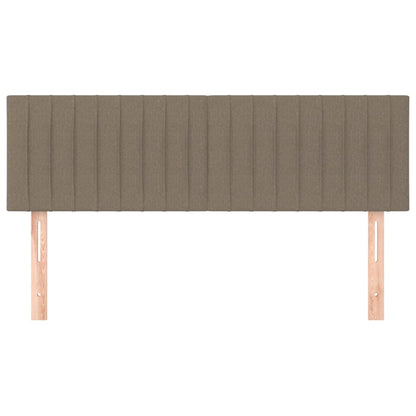 Testiera Tortora 144x5x78/88 cm in Tessuto | homemem39