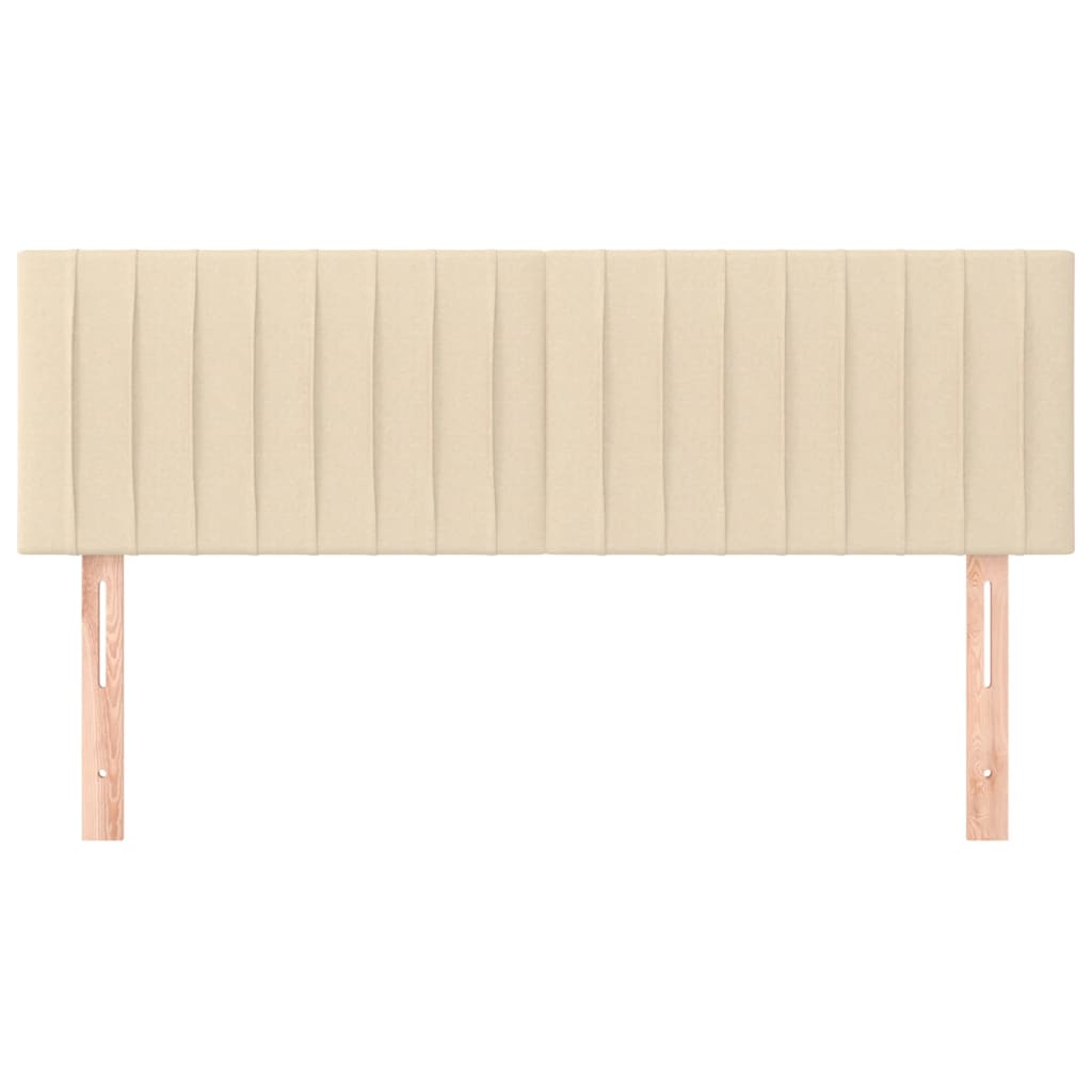 Testiere 2 pz Crema 72x5x78/88 cm in Tessuto - homemem39