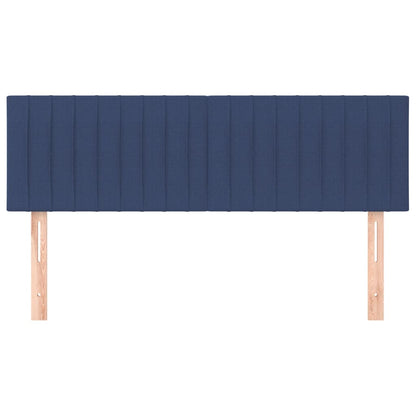 Testiera Blu 144x5x78/88 cm in Tessuto | homemem39