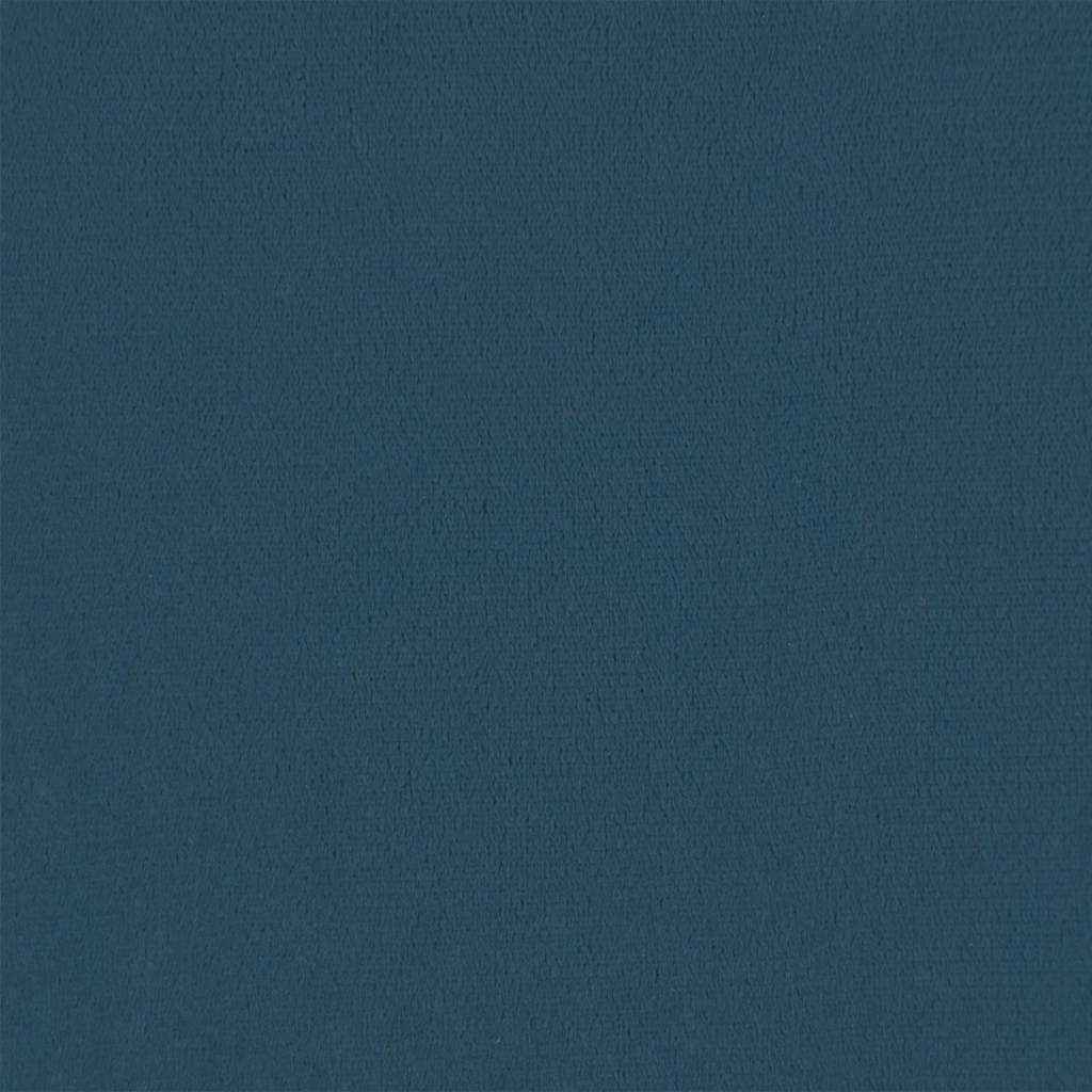 Testiera Blu scuro 90x7x78/88 cm in Tessuto | homemem39