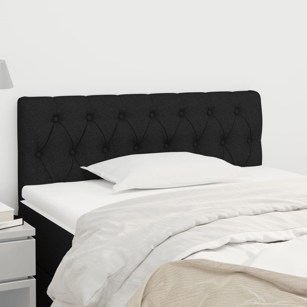 Testiere Nero 100 x 7 x 78/88 cm in Tessuto | homemem39