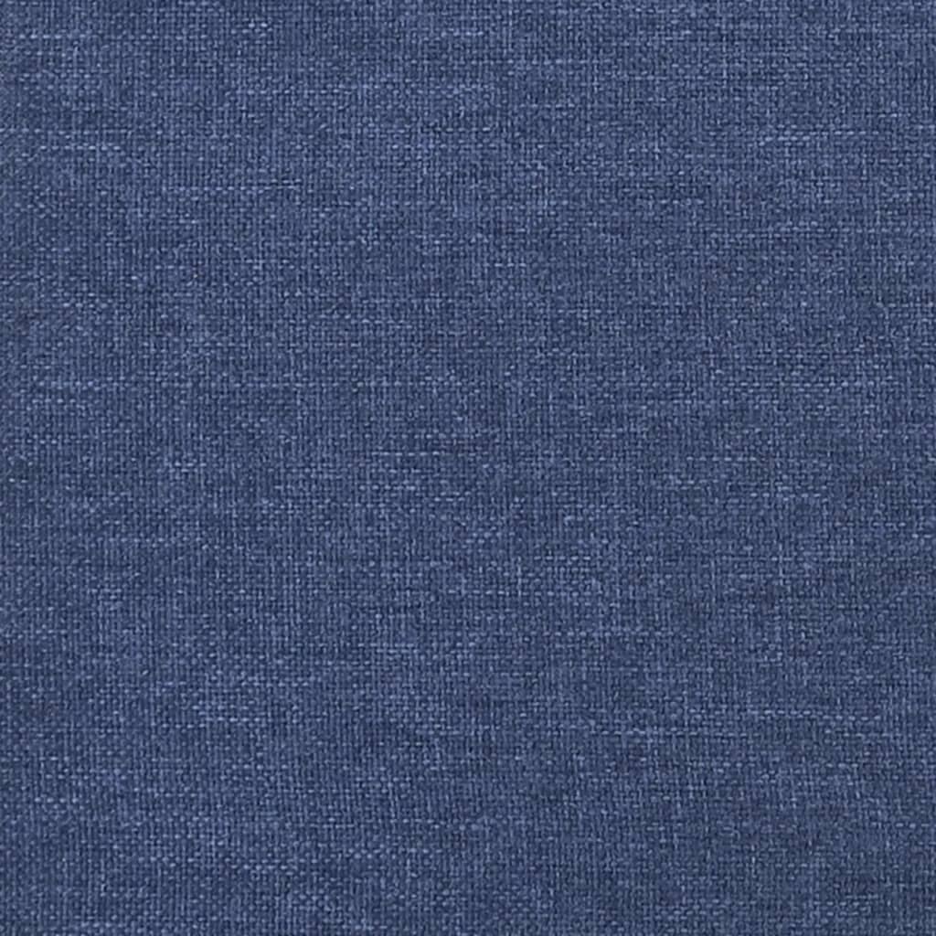 Testiera Blu 180x7x78/88 cm in Tessuto | homemem39