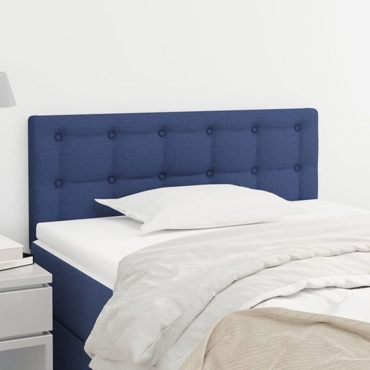 Testiera Blu 90x5x78/88 cm in Tessuto | homemem39