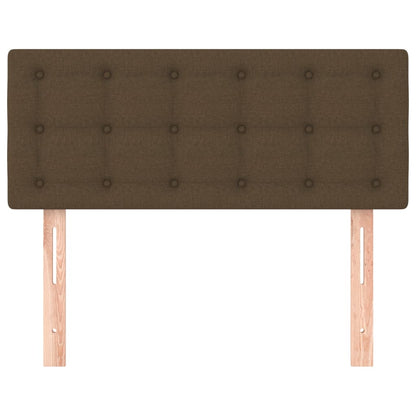 Testiera Marrone Scuro 100x5x78/88 cm in Tessuto - homemem39