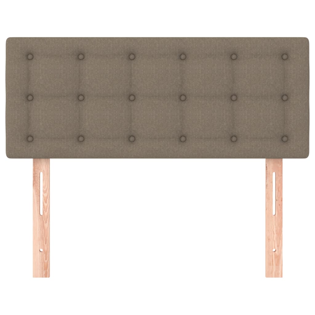 Testiera Tortora 100x5x78/88 cm in Tessuto - homemem39