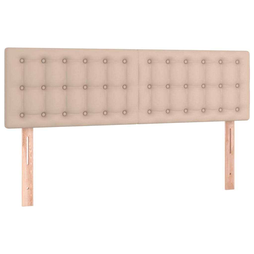 Testiera Cappuccino 144x5x78/88 cm in Similpelle | homemem39