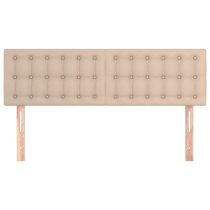 Testiera Cappuccino 144x5x78/88 cm in Similpelle | homemem39