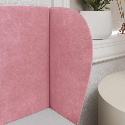 Orecchia della Testata Rosa 40 x 23 x 6 cm Velluto | homemem39