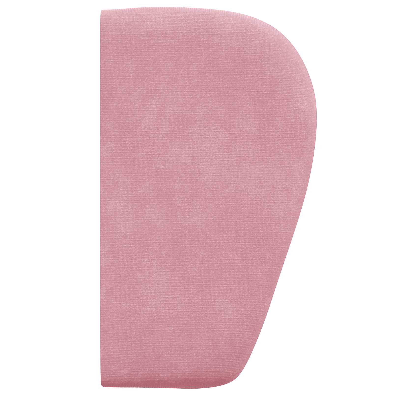 Orecchia della Testata Rosa 40 x 23 x 6 cm Velluto | homemem39