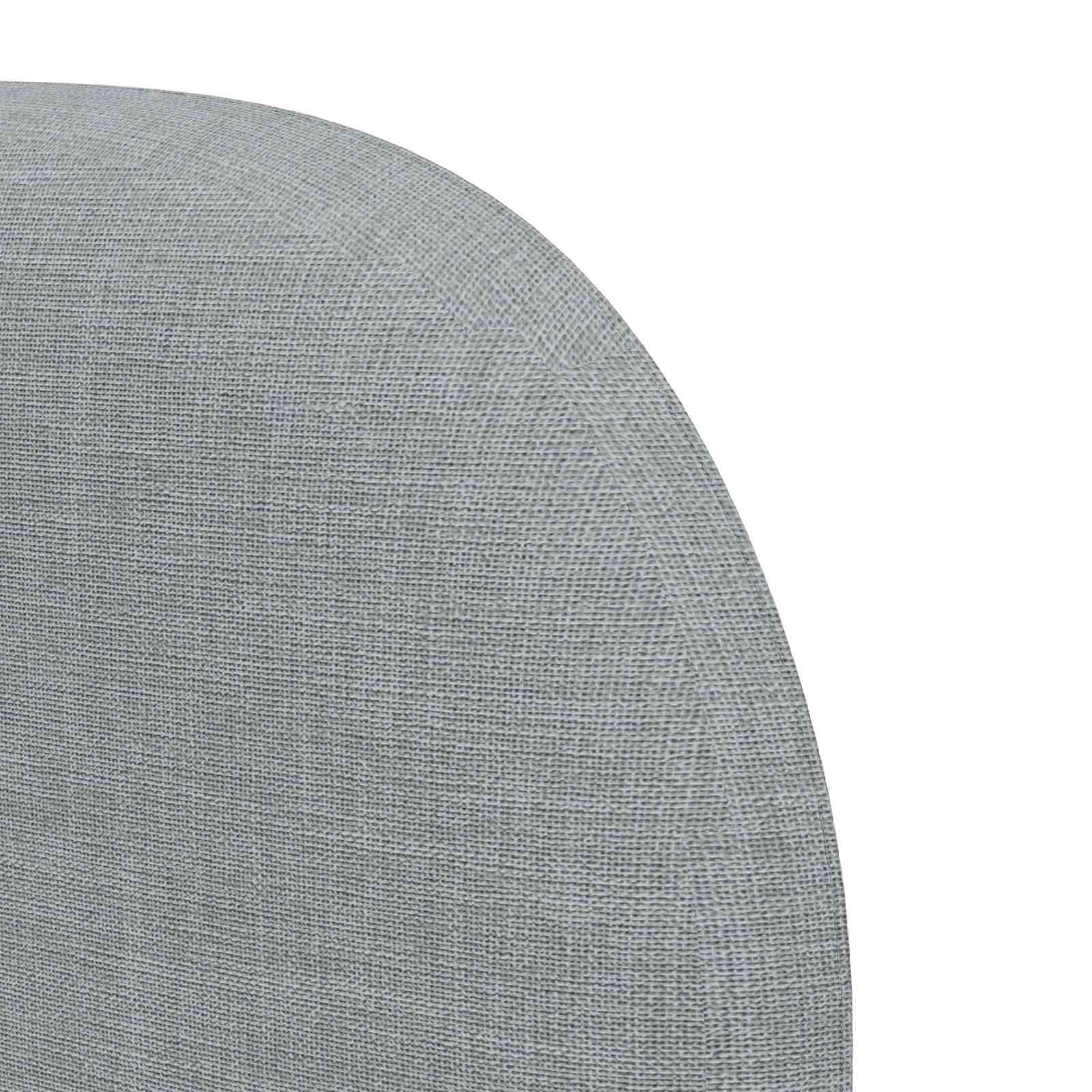 Orecchia della Testata Grigio chiaro 80 x 23 x 6 cm Tessuto | homemem39