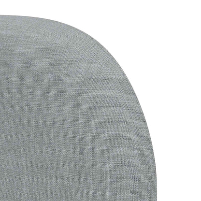 Orecchia della Testata Grigio chiaro 80 x 23 x 6 cm Tessuto | homemem39