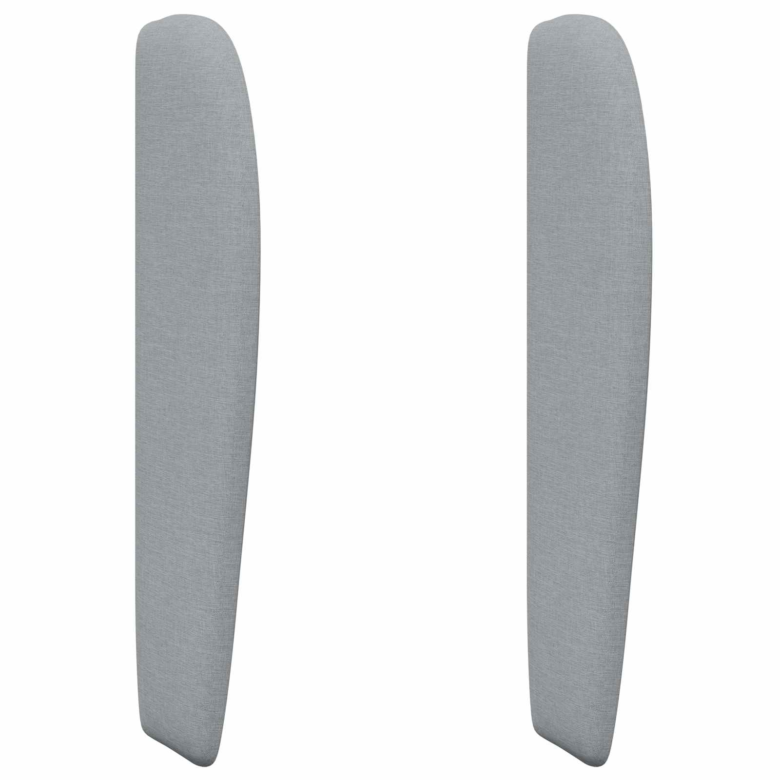 Orecchia della Testata Grigio chiaro 80 x 23 x 6 cm Tessuto | homemem39
