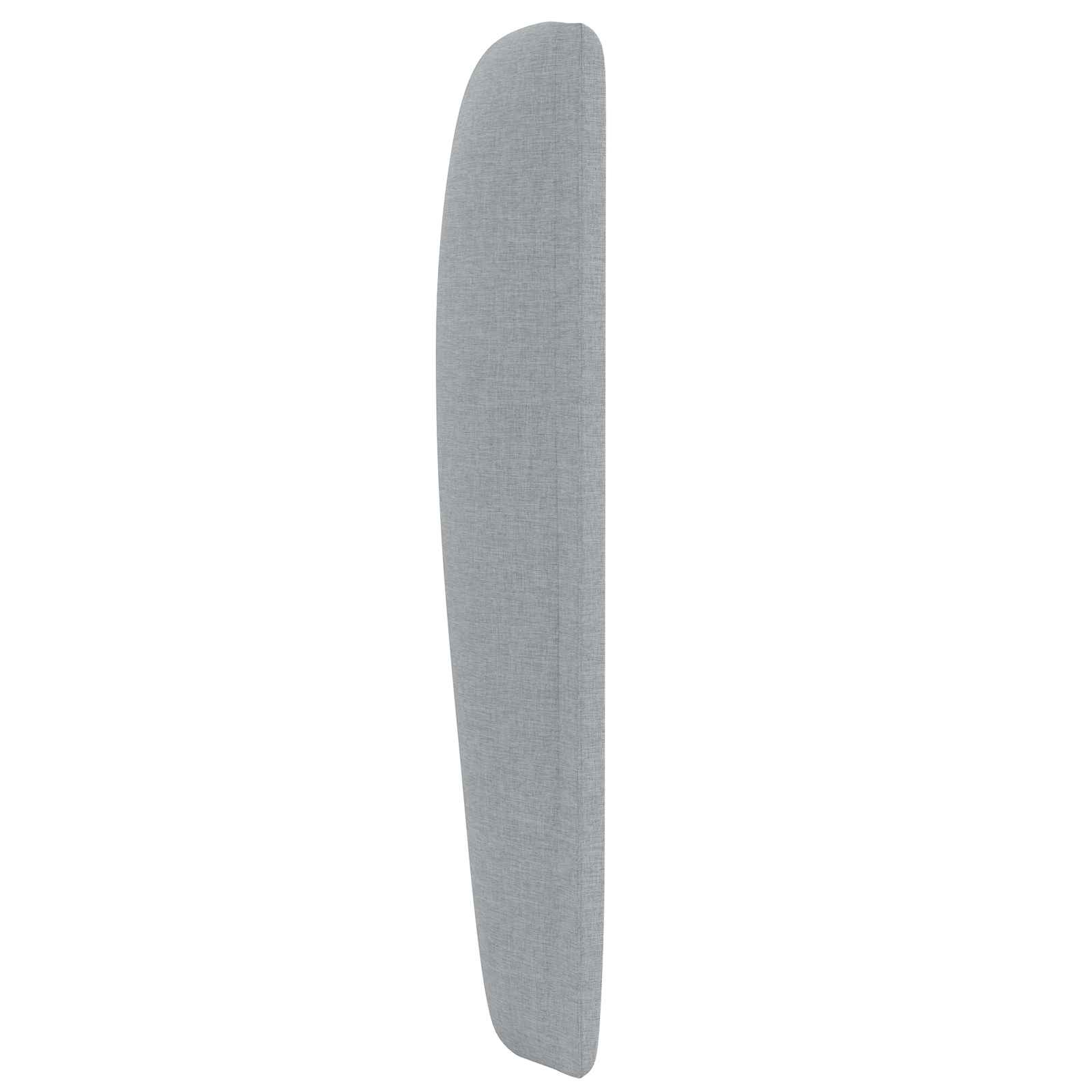 Orecchia della Testata Grigio chiaro 80 x 23 x 6 cm Tessuto | homemem39