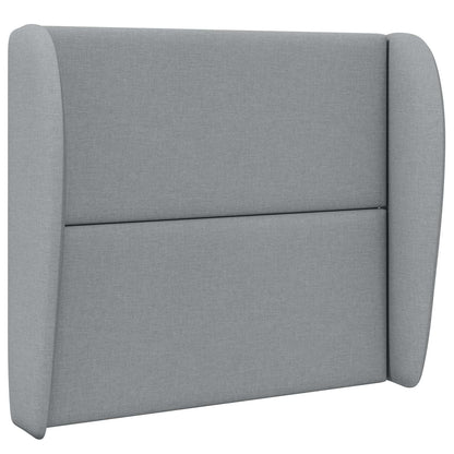 Orecchia della Testata Grigio chiaro 80 x 23 x 6 cm Tessuto | homemem39
