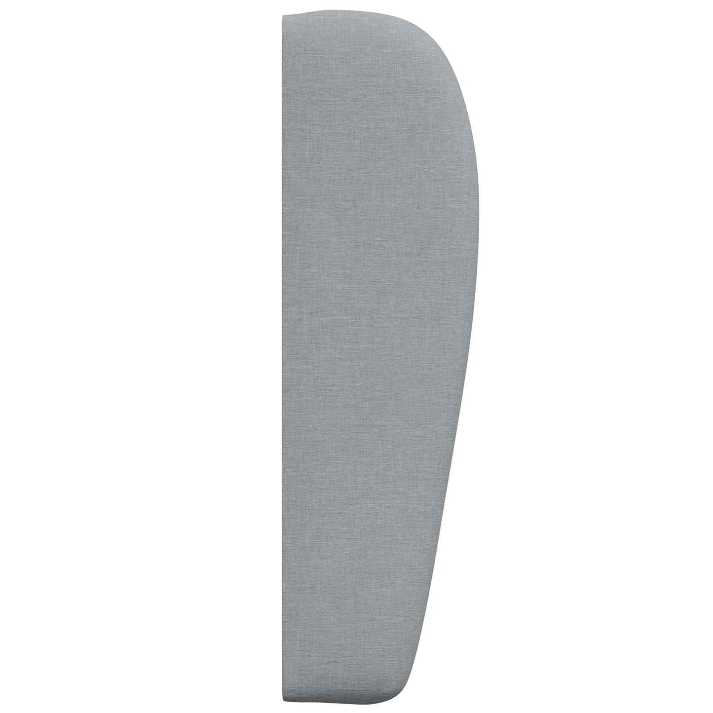 Orecchia della Testata Grigio chiaro 80 x 23 x 6 cm Tessuto | homemem39