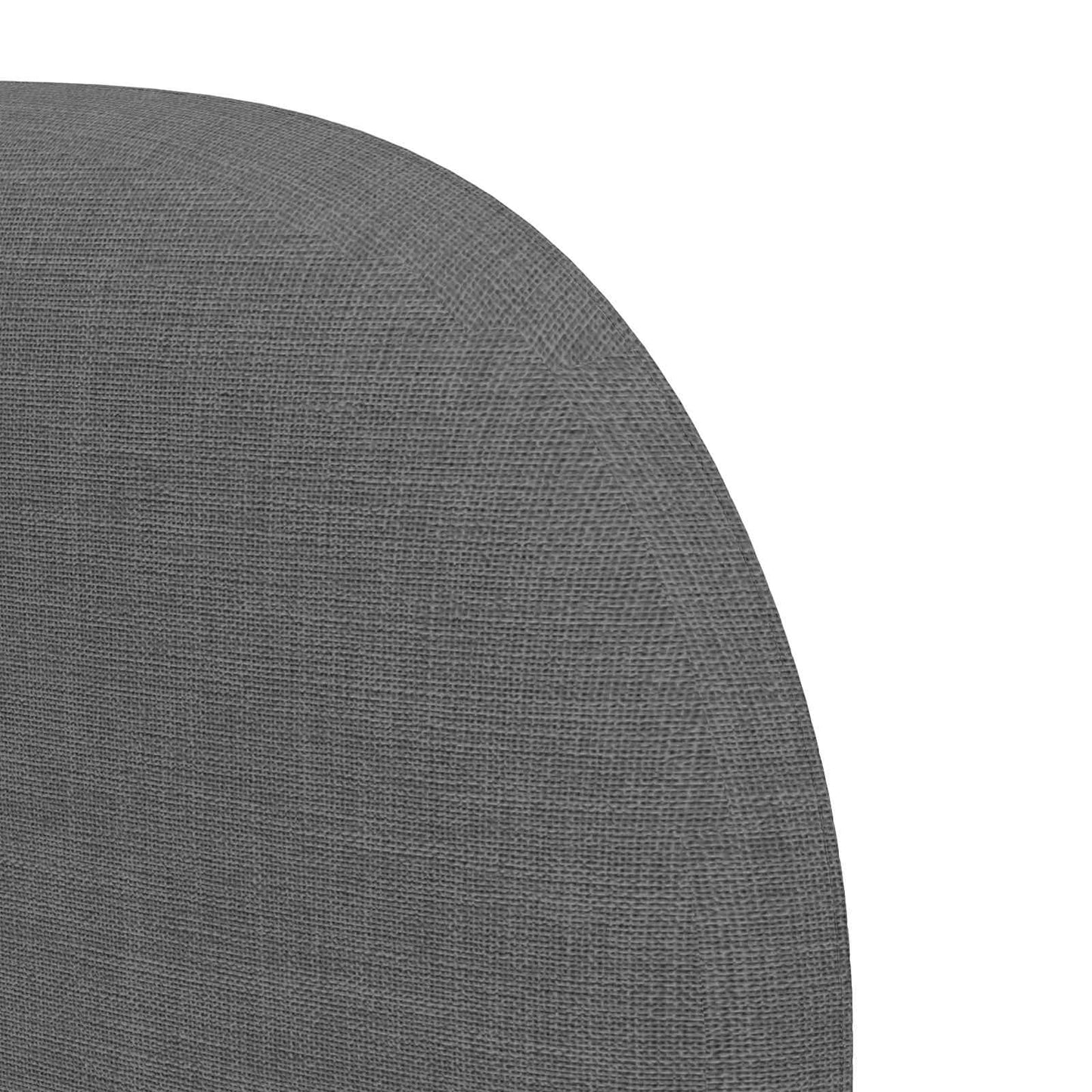 Orecchia della Testata Grigio Sfumato 80 x 23 x 6 cm Tessuto | homemem39