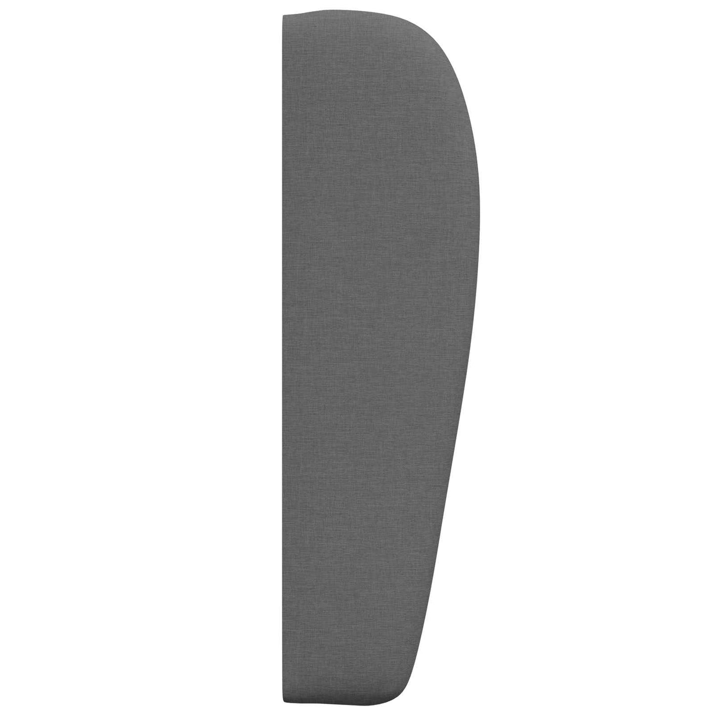 Orecchia della Testata Grigio Sfumato 80 x 23 x 6 cm Tessuto | homemem39