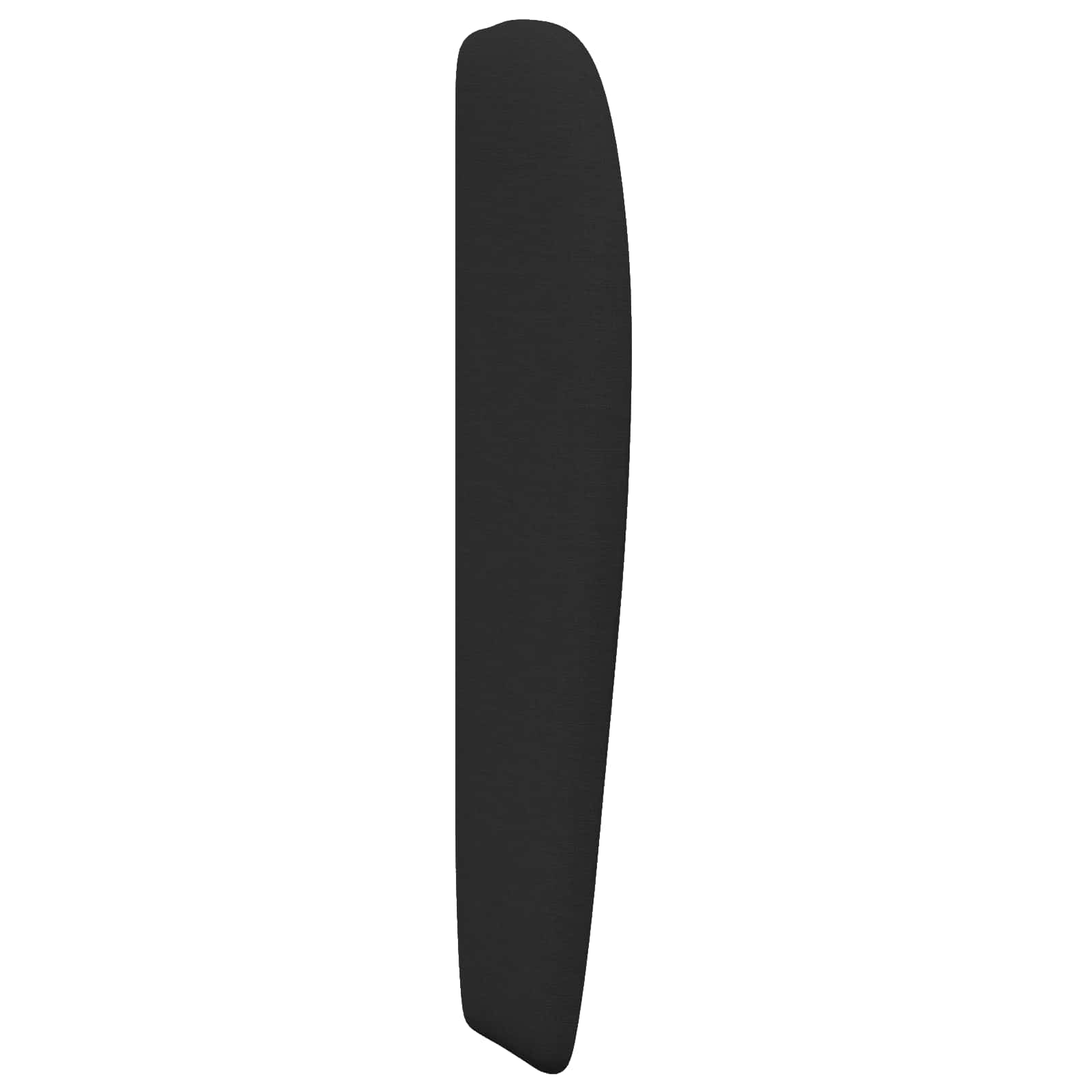 Orecchia della Testata Nero 80 x 23 x 6 cm Tessuto | homemem39
