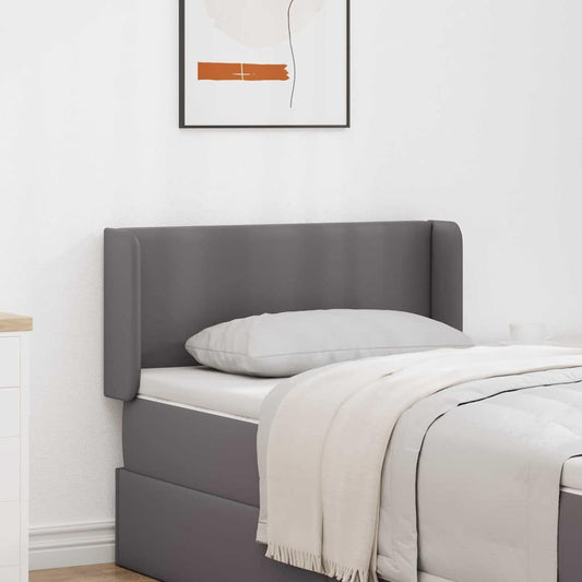 Orecchie della Testata 2 pcs Grigio 40 x 16 x 5 cm - homemem39