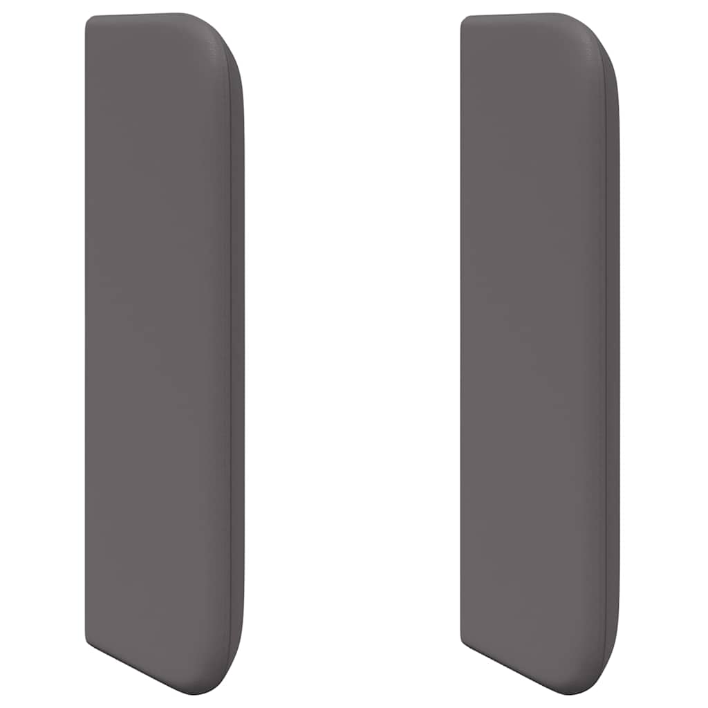 Orecchie della Testata 2 pcs Grigio 40 x 16 x 5 cm - homemem39