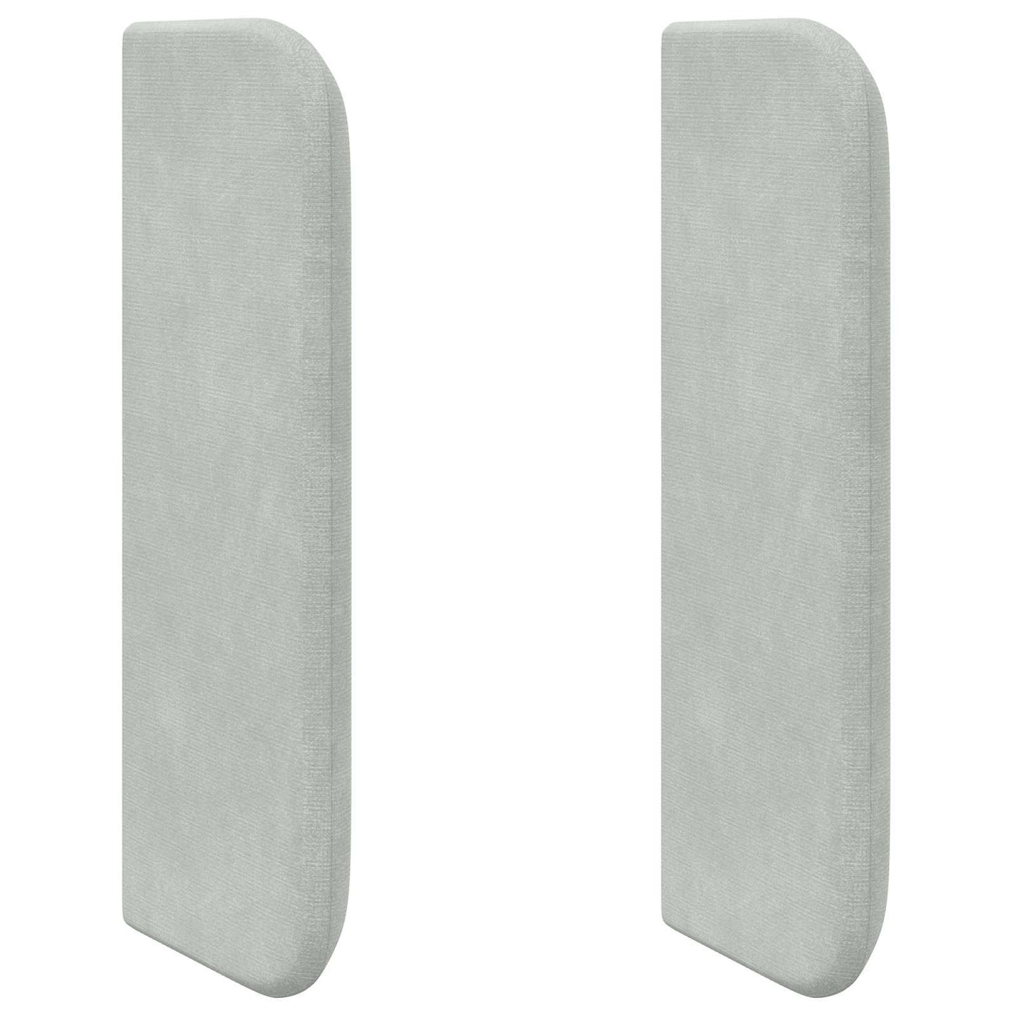Orecchia della Testata Grigio chiaro 40,5 x 40,5 x 4 cm Velluto | homemem39