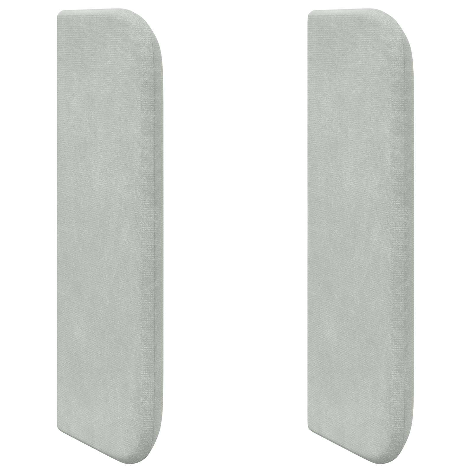 Orecchia della Testata Grigio chiaro 40,5 x 40,5 x 4 cm Velluto | homemem39