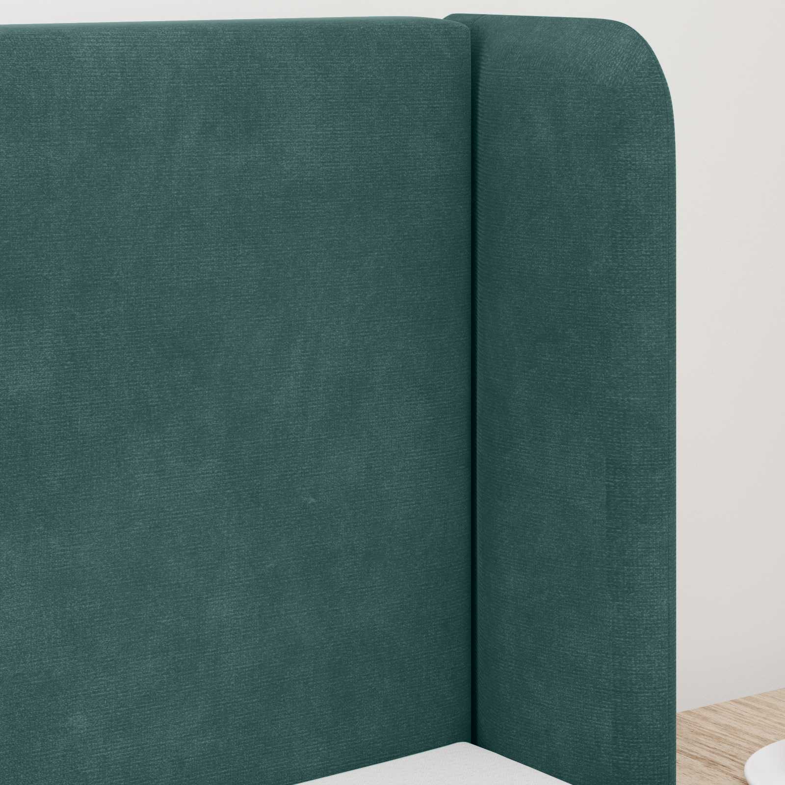 Orecchia della Testata Verde 40,5 x 40,5 x 4 cm Velluto | homemem39