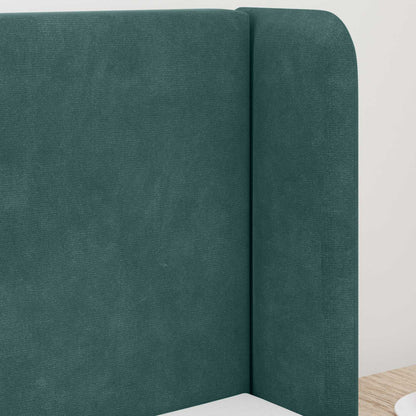 Orecchia della Testata Verde 40,5 x 40,5 x 4 cm Velluto | homemem39