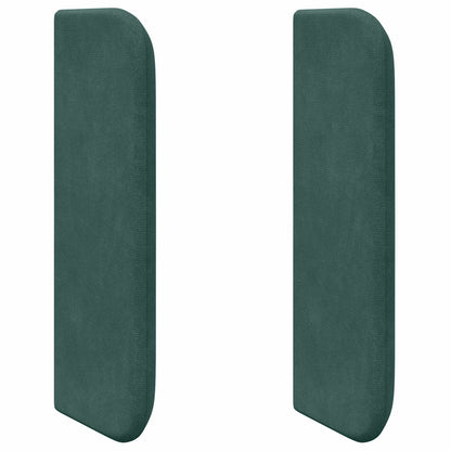 Orecchia della Testata Verde 40,5 x 40,5 x 4 cm Velluto | homemem39