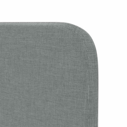 Orecchia della Testata Grigio chiaro 80 x 16 x 4 cm Tessuto | homemem39