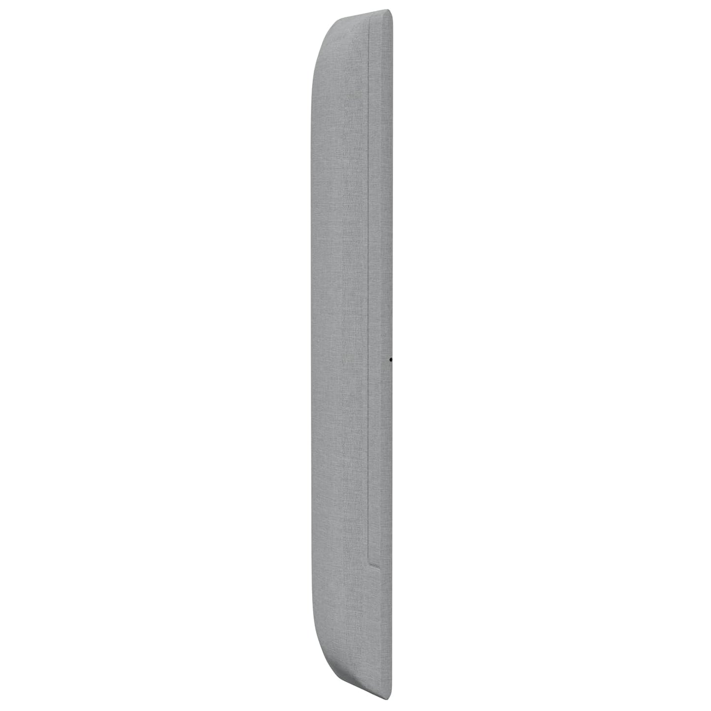 Orecchia della Testata Grigio chiaro 80 x 16 x 4 cm Tessuto | homemem39
