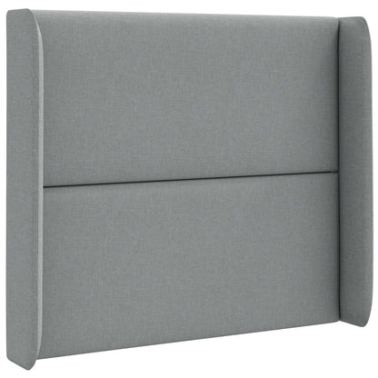 Orecchia della Testata Grigio chiaro 80 x 16 x 4 cm Tessuto | homemem39